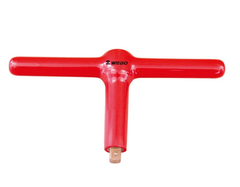 Dipped Sliding T Type Wrench, INB6303A Series, WEDO, Be-Cu, Insulated Non-Sparking