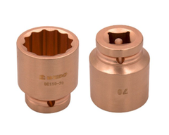 Impact Socket (1" Deep), WEDO, Non-Sparking, Be-Cu, Mã BE110E, 22-80mm