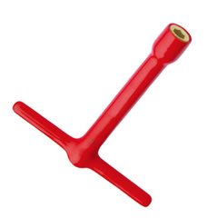 Dipped Sliding T Type Wrench, INA6306 Series, 7-19 (Al-Br), WEDO, Insulated Non-Sparking