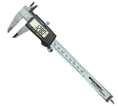 Digital-display Callipers, WW5002-150, 150mm, WEDO, Steel
