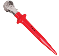 Dipped Ratchet Wrench, IN528 Series, 14x17-22x24mm, WEDO, Insulated Steel
