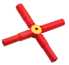Injection Cross Socket Wrench, WEDO8131-230, 13,14,17,19mm, WEDO, Insulated Steel