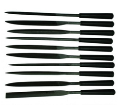 10PCS Diesiler's File, WD561 Series, 3x140x10-5x180x10mm, WEDO, Steel