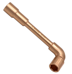 Wrench, Socket L-Type, WEDO, Non-Sparking, Be-Cu, Mã BE122A, 6-36mm