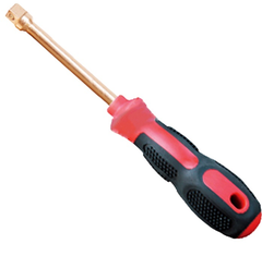 Driver Type Handle, BE124-1002, Be-Cu, 1/4", WEDO, Non-Sparking