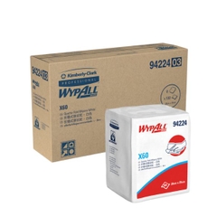 Giấy Thấm Dầu, Hóa Chất Chuyên Dụng Trong Công Nghiệp Kimberly Clark WYPALL X80 94102, 28 x 35cm, 70 Tờ/Gói, 4 Gói/Thùng
