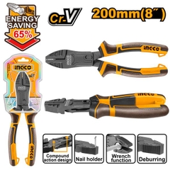 Kìm Răng Trợ Lực Cao Cấp 8 Inch/200mm Ingco
