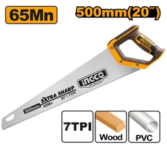 Cưa Tay Lá Liễu 500mm Ingco