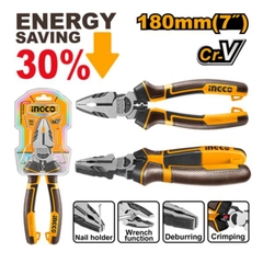 Kìm Răng Cao Cấp 7 Inch/180mm Ingco