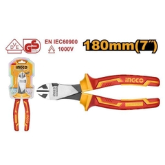 Kìm Cắt Cách Điện Cao Cấp 7 Inch/180mm Ingco