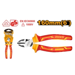 Kìm Cắt Cách Điện Cao Cấp 6 Inch/160mm Ingco