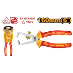 Kìm Tuốt Dây Cách Điện 6 Inch/160mm Ingco