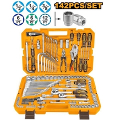 Bộ 142 Món Công Cụ Kết Hợp Ingco