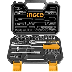 Bộ Tuýp Lục Giác 1/4 Inch 45 Chi Tiết Ingco