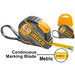 Thước Cuộn Thép Nền Vàng 8mx25mm Ingco