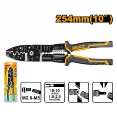 Kìm Tuốt Dây Điện Đa Năng 10 Inch/250mm Ingco