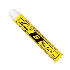 Bút Sơn Dạng Sáp MARKAL B 80220, Trắng, 12 Cái / Hộp