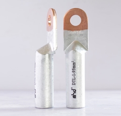 Đầu Cosse Lưỡng Kim Bee Auto DTL1-10-8-A Đến DTL1-630-20-A, Tiết Diện 10-630mm², Lỗ Bắt Ốc 8-20mm, Đồng/Nhôm