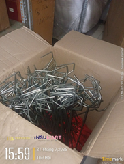 Cán Lăn Sơn, Nhựa, Màu Đỏ, 60cm (Không Gồm Bông Lăn Sơn)