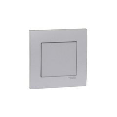 Mặt Che Trơn Đơn Vivace Schneider KB30_AS, 86x86mm, Màu Xám Bạc, 15 Cái / Hộp, 150 Cái / Thùng