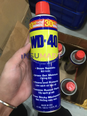 Hóa Chất Chống Rỉ Sét, Bôi Trơn WD-40, 412ml / Chai