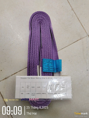 Dây Cáp Vải Cẩu Hàng 0.8 Tấn x 4m x 25mm, Webster (Korea) Industries