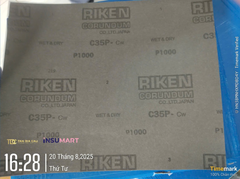 Giấy Nhám Tờ P1000, Khổ A4, 28x23cm