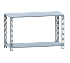 Kệ Sắt 2 Tầng V3x3, Rộng 0.3-0.4m, Dài 0.6-1m, Cao 0.6-0.8m