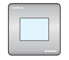 Mặt 2 Mô-đun Dạng Liền Zenlock ZLV/2X/XAK, Xám Ánh Kim