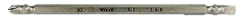 FPH2 x 65mm Mũi Vít Vặn Ốc CB Cho Thợ Điện Bằng Thép S2 Brosco BRE55FPH2065, 20 Cái / Hộp, 100 Cái / Thùng
