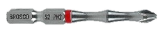 PH2 x 75mm Mũi Vít Bake Hình Thân Tre Bằng Thép S2 Brosco BRBPH2DT075, 10 Cái / Hộp, 100 Cái / Thùng