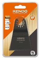 68×40×92mm Lưỡi Cắt Rung HCS Hình Tam Giác Kendo 50111212, 10 Cái / Hộp, 100 Cái / Thùng