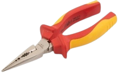 200mm Kìm Nhọn Cách Điện 1000V VDE Bằng Thép Cr-V Kendo 11032, 6 Cái / Hộp, 60 Cái / Thùng