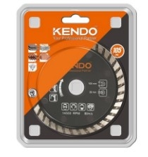 180×22.23/20/16mm Đá Cắt Kim Cương Vành Turbo Kendo 61215112, 50 Cái / Hộp