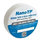 Băng Keo Điện NanoTP BKTR125-20Y, 125 Mic, 12.5cm x 20Y, Trắng, 10 Cuộn / Lốc