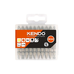 PH2-PH2×65mm Mũi Vít Bake 2 Đầu Cho Máy Vặn Vít Kendo 25500132, 10 Cái / Hộp, 120 Cái / Thùng