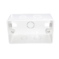 Hộp Nhựa Âm Tường Đơn MPE A157N, 105x65x40mm, 130 Cái/Thùng