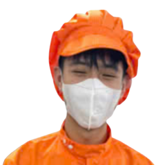 Mũ Phòng Sạch Có Nếp Gấp Gồm 2 Lưới Hai Bên, Cỡ S Đến 4XL