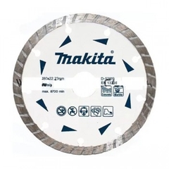 230x22.23mm Lưỡi Cắt Kim Cương Gợn Sóng Cho Đá Cẩm Thạch Makita D-52825