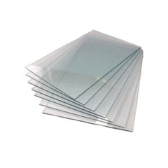 Miếng Kính Hàn Màu Trắng Nhựa PC (Polycarbonate), 108x50x3mm