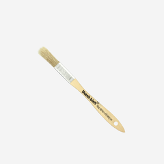 0.5" (1.3cm) Cọ Sơn Mãnh Lông Trắng Cán Gỗ Thanh Bình 1MT05, 12 Cây / Lố
