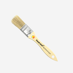 1" (2.5cm) Cọ Sơn Mãnh Lông Trắng Cán Gỗ Thanh Bình 1MT10, 12 Cây / Lố