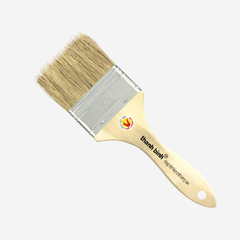 2.5" (6.3cm) Cọ Sơn Mãnh Lông Trắng Cán Gỗ Thanh Bình 1MT25, 12 Cây / Lố