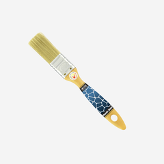 1" (2.5cm) Cọ Sơn Cán Nhựa Lông Trắng Syn (Sợi Tổng Hợp) Thanh Bình 1NTS10, 12 Cây / Lố