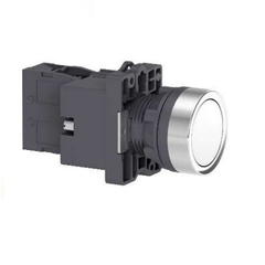 Nút Nhấn Có Đèn Báo 24V AC/DC Schneider XA2EW31B1, 22 mm, Trắng, 10 Cái / Hộp