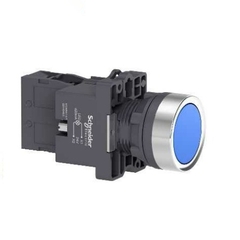 Nút Nhấn Có Đèn Báo 220V AC Schneider XA2EW36M1, 22 mm, Xanh Dương, 10 Cái / Hộp