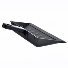 12" Ky Hốt Rác Nhựa Màu Đen Có Tay Cầm, InsuX INXSHD01, 12 Cái/Thùng (12" Dustpan Shovel, Black Plastic)