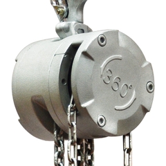 Aluminium alloy Chain Hoist (360° rotary), WEDO7751 Series, 250-500kg x2.5m, WEDO, Steel