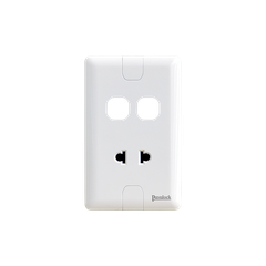 Ổ Cắm Đơn 2 Chấu 16A 2 Lỗ Pavalock PV9/UXX/V