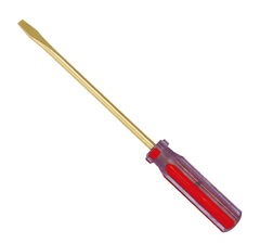 Slotted Screwdriver, WEDO, Non-Sparking, Al-Br, AL263 Series, 50x3mm-350x11mm